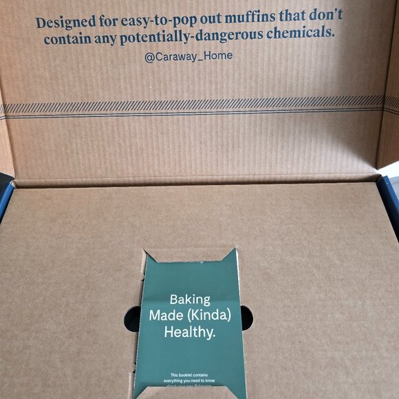 NEW Caraway 12 Cup Muffin Pan in Slate Blue - Picture 5 of 5